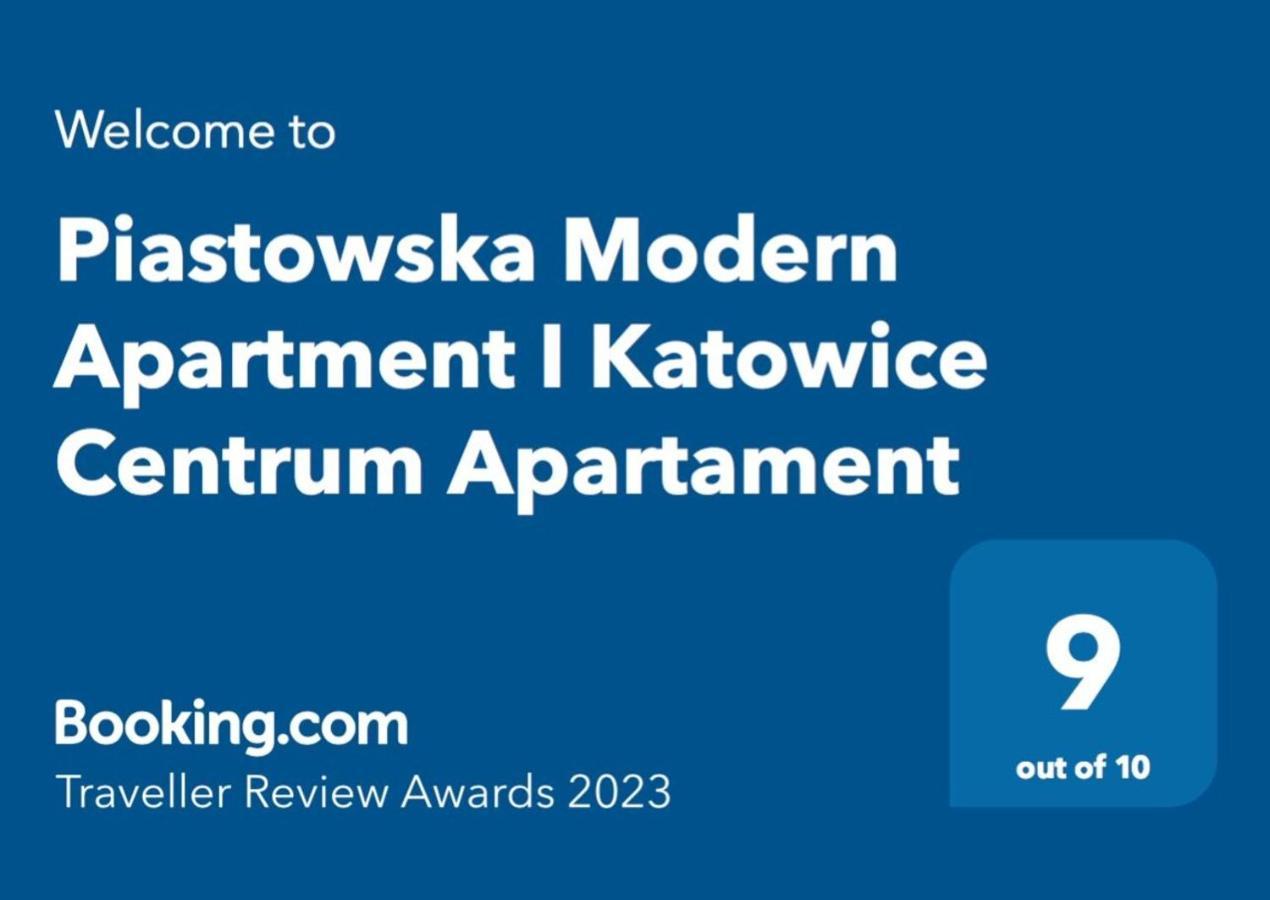 Piastowska Modern Apartment I Katowice Centrum Apartament Buitenkant foto